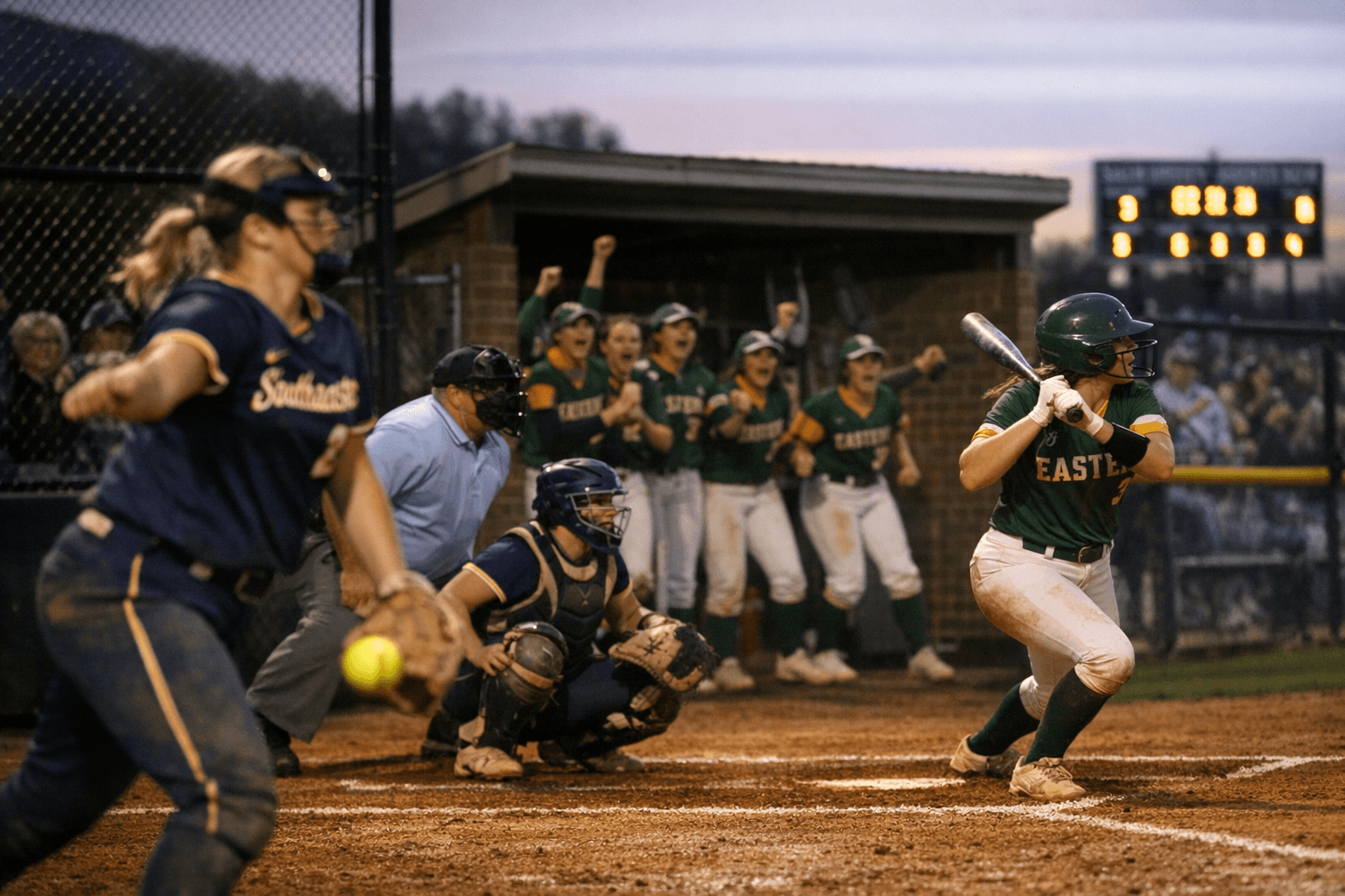 Southeast Alamance Debuts Varsity Softball as Eastern Rivalry Decides Playoff Berths