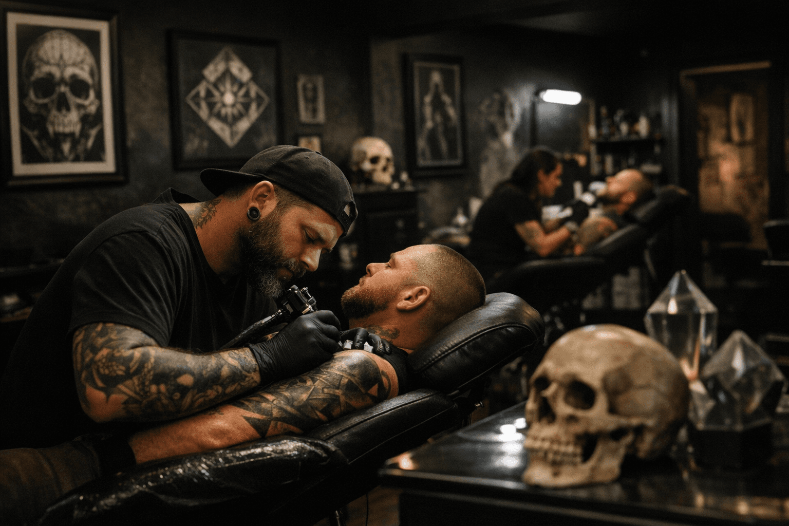 Midnight Hour Tattoo Opens in Thurmont Showcasing Geometric and Dark Realism