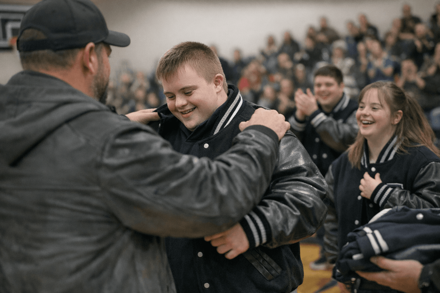 Royse City ISD Honors Special Olympics Athletes with Letterman Jackets
