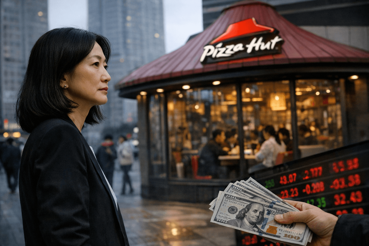 Joey Wat Sells 104,000 Yum China Shares, Raising Pizza Hut China Questions