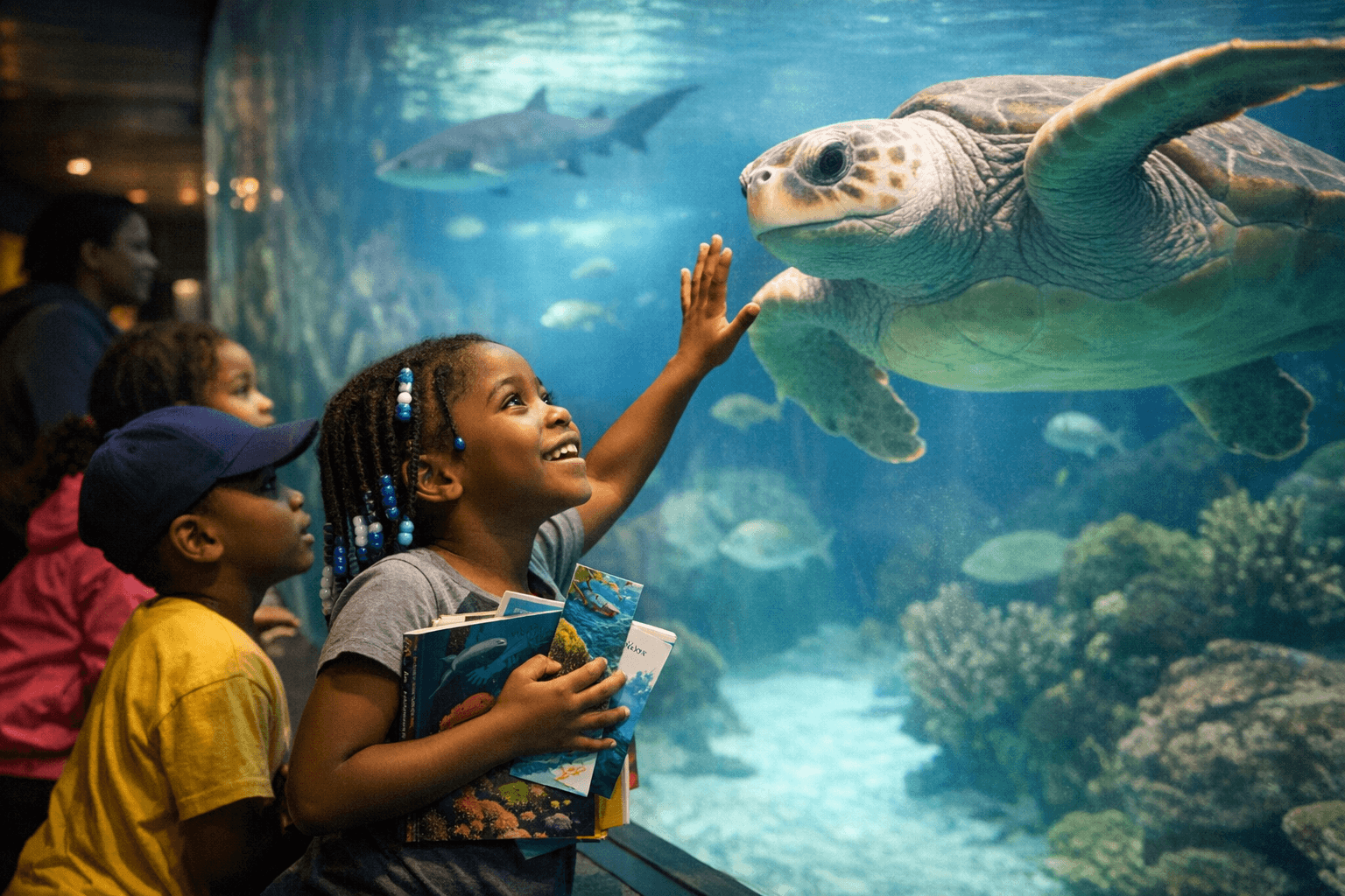 Read to Reef Marks 10 Years Connecting Baltimore Kids to National Aquarium