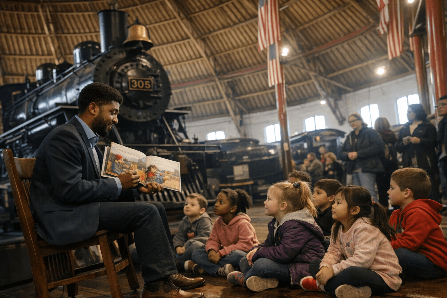 B&O Railroad Museum's Read Across America weekend offers free children's admission