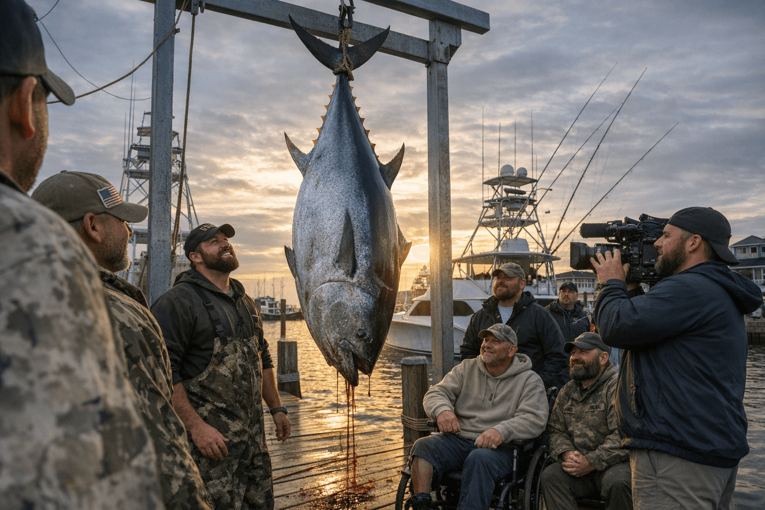 Inaugural Point Bluefin Tournament in Manteo Raises Funds for Battle Scarred Outdoors