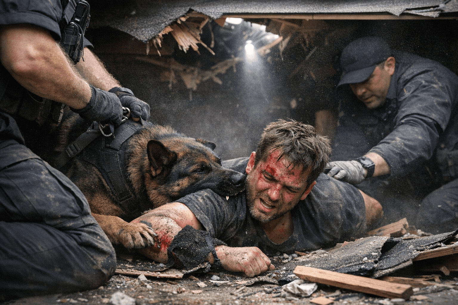 Burglary Suspect Captured After Falling Through Central Fresno Garage Roof