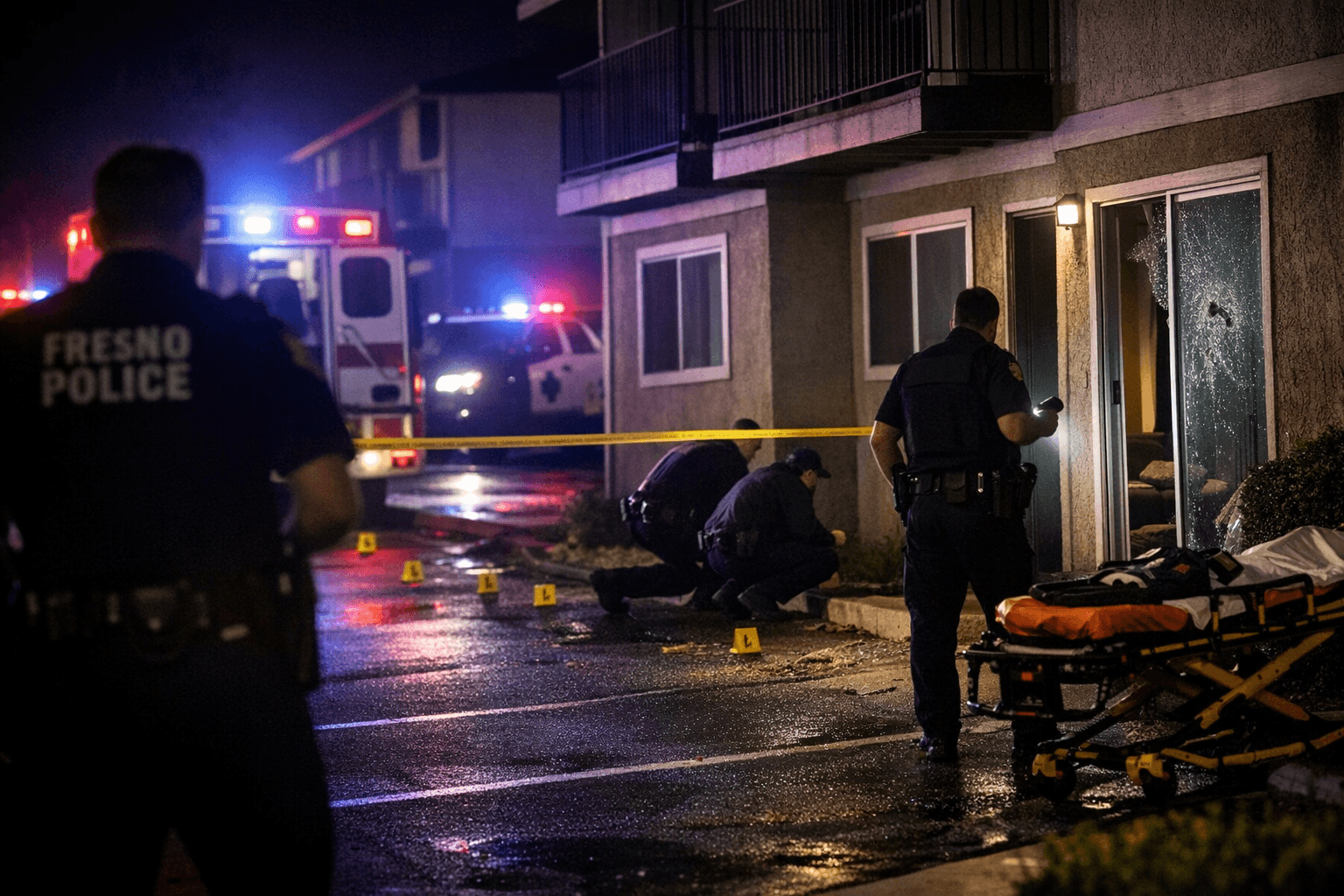 After ShotSpotter alert, multiple suspects fire into southeast Fresno complex; man critical