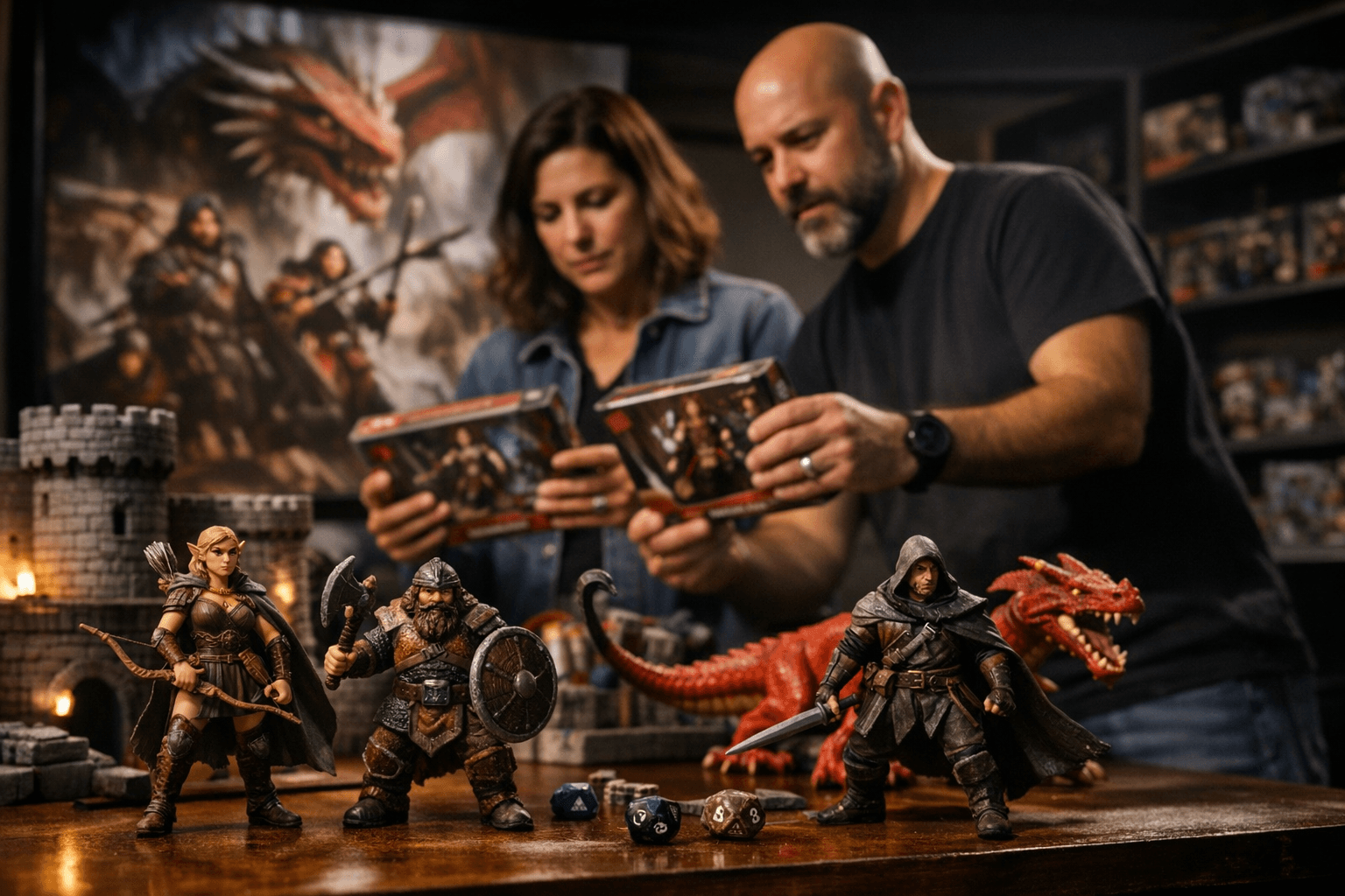 Wizards files DUNGEONS & DRAGONS QUESTERS trademark ahead of toy launch