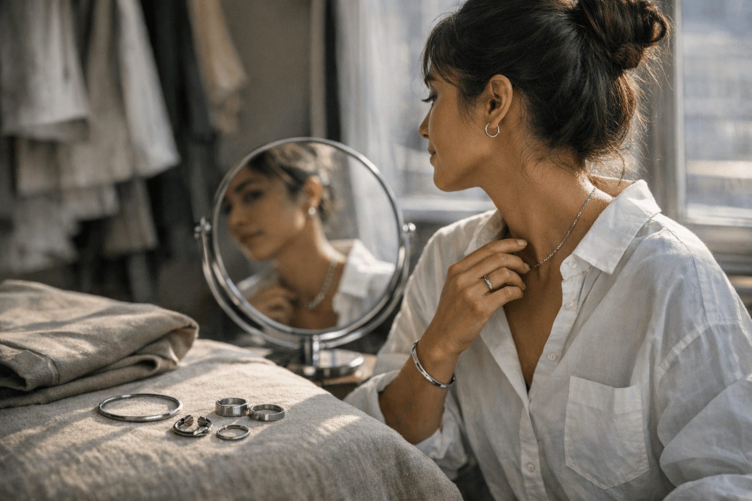 Stainless Steel Minimalist Jewelry: Durable, Affordable Staples for Capsule Wardrobe