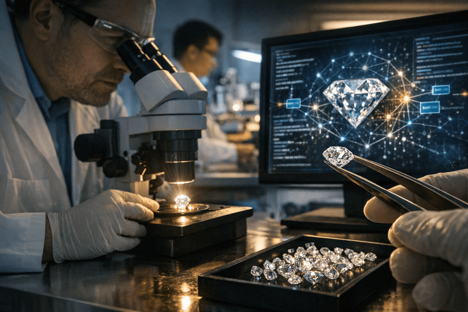 AI and Blockchain Drive Lab-Grown Boom and Force Traceability in Natural Diamonds