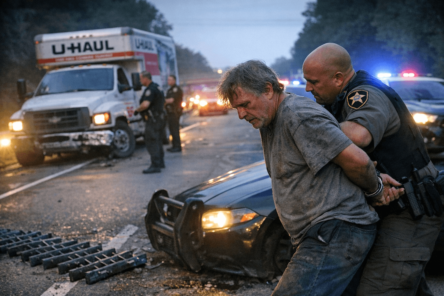 Timothy Durham Arrested in Guilford County After U-Haul Hit-and-Run Chase