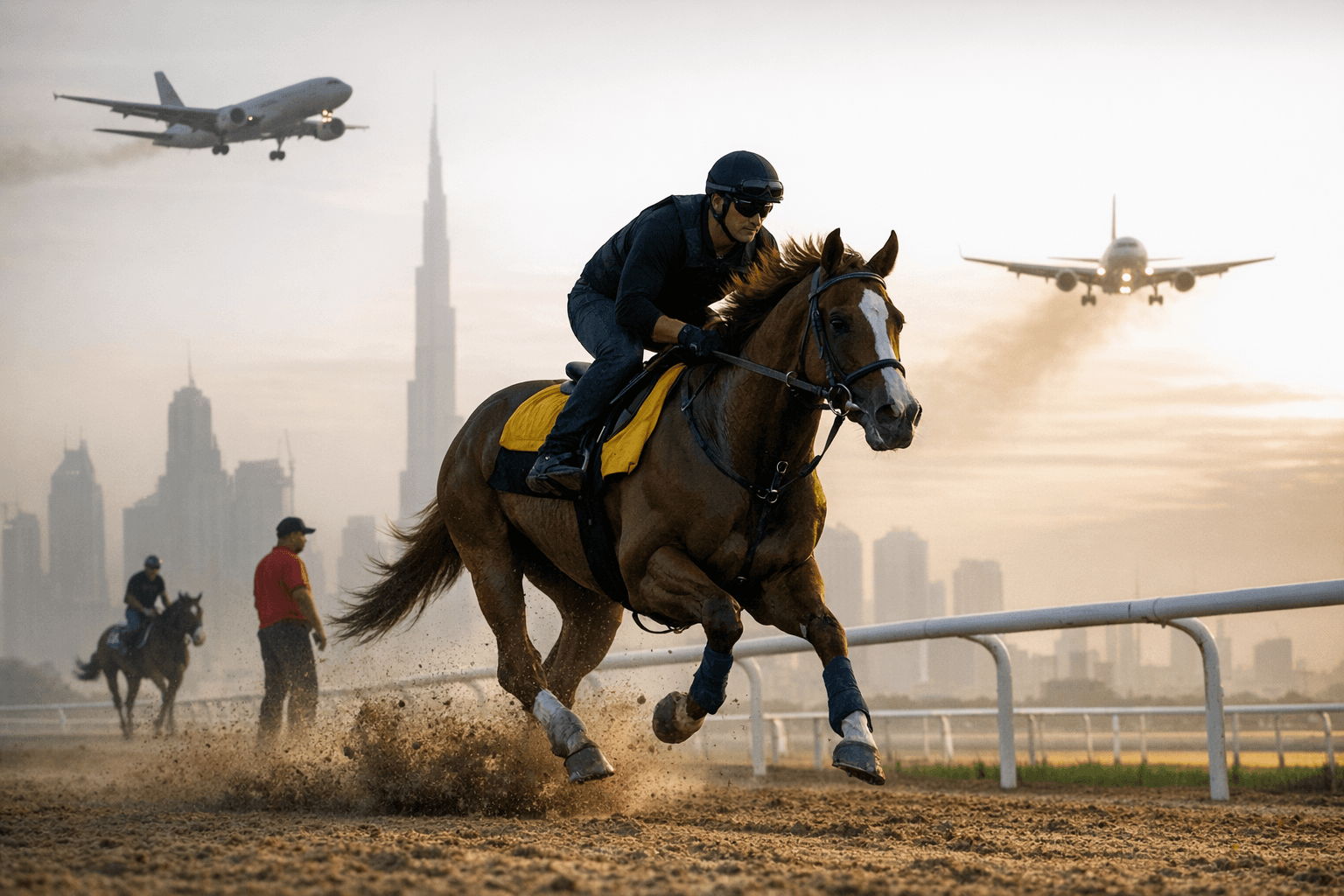 Forever Young Safe and Training at Meydan Ahead of Dubai World Cup