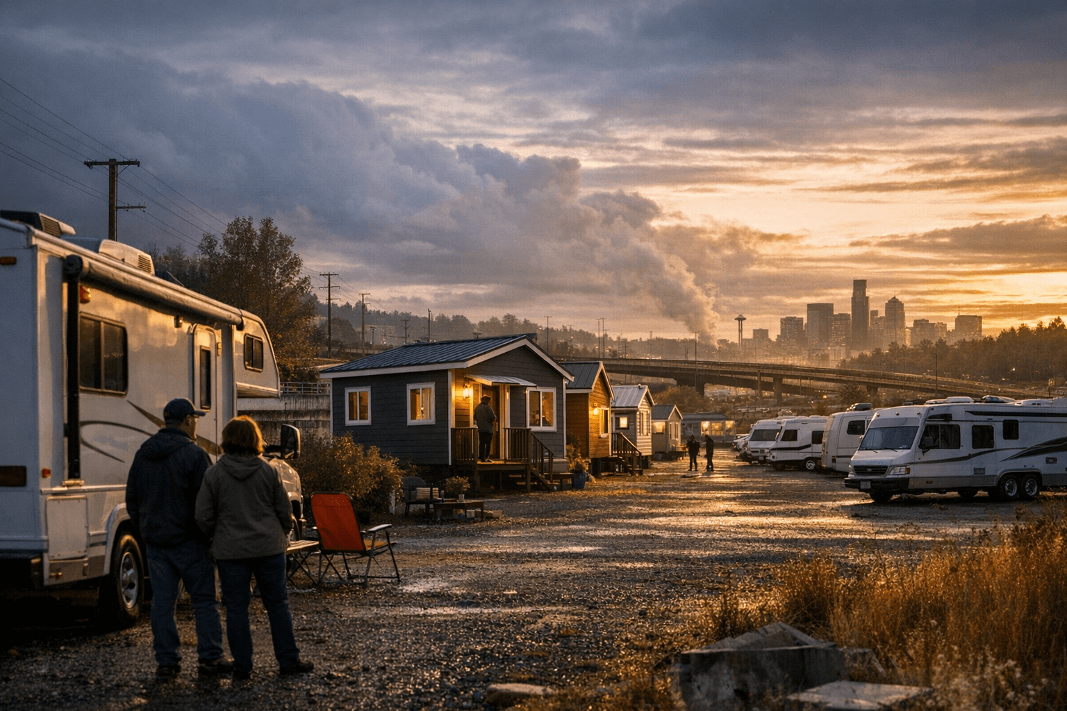 Glassyard Commons proposes 72 RV stalls, 20 tiny houses in West Seattle