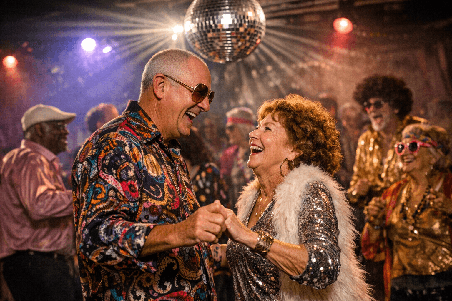 Neuhaus Spotlights Fun and Fitness at Senior Games 70s Dance Party