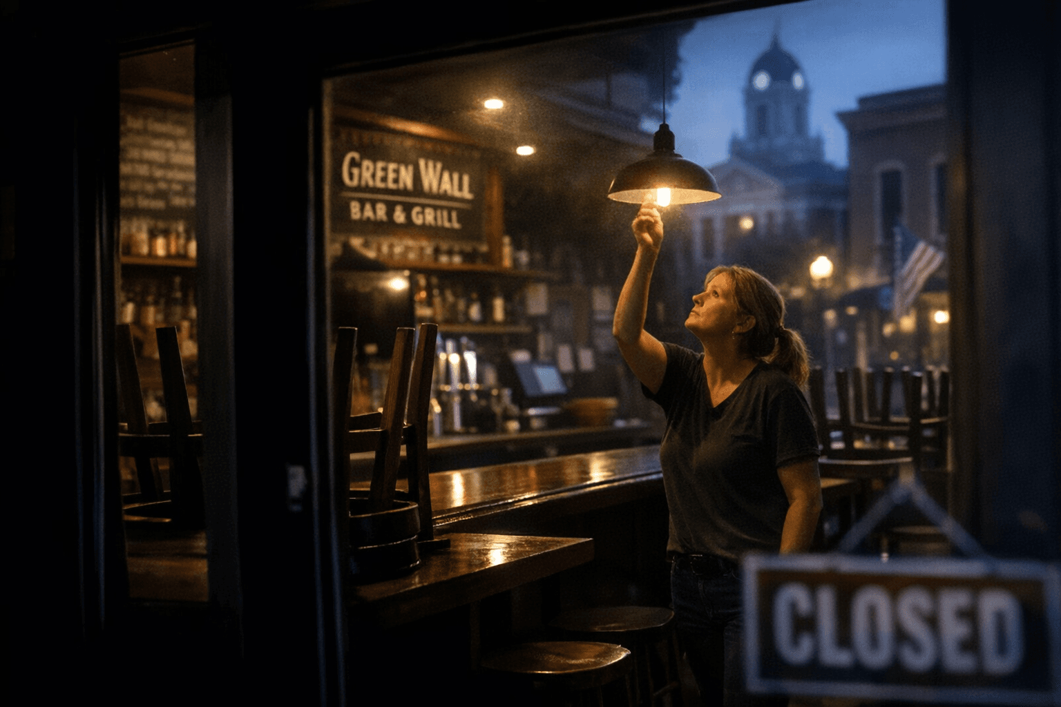 Green Wall Bar and Grill in Franklin Temporarily Closes Citing Staffing Challenges