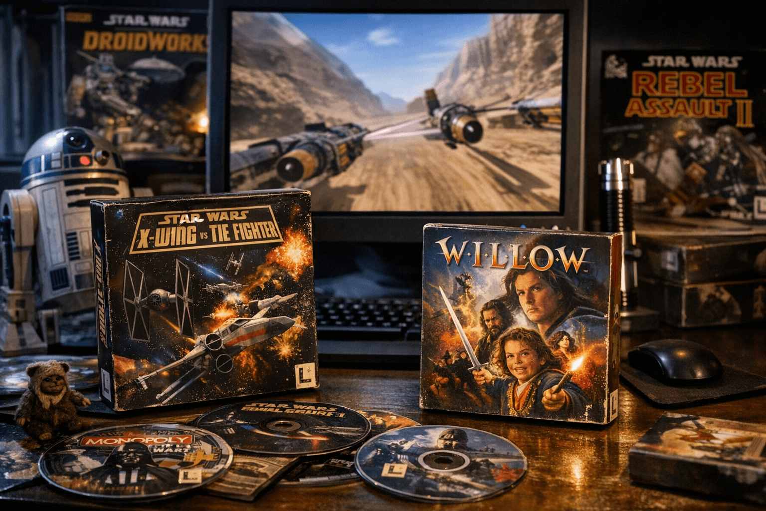 DREAMM 4.0 Adds 16 Unsupported Lucas Learning, Star Wars, Willow Games