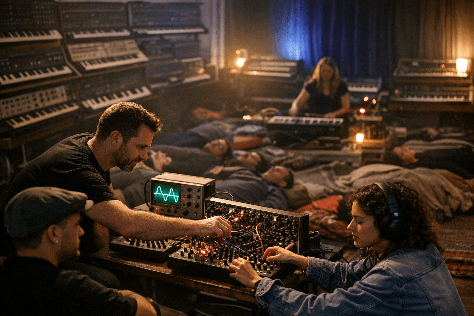 Second Sunday Synthesizer Soundbaths and Hands-On Synthesis Workshop at Vintage Synthesizer Museum