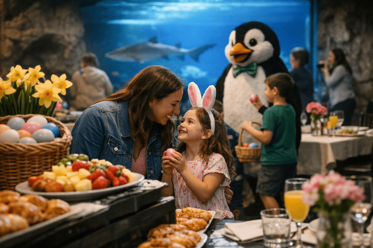 Long Island Aquarium Unveils Spring Brunches, Camps and Mother's Day Events