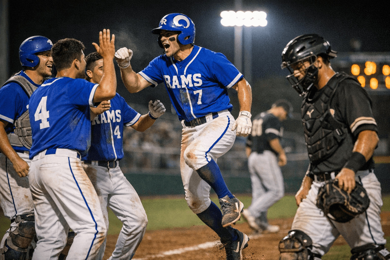 Del Rio Rams Edge O'Connor Panthers 5-3 at North East Sports Park