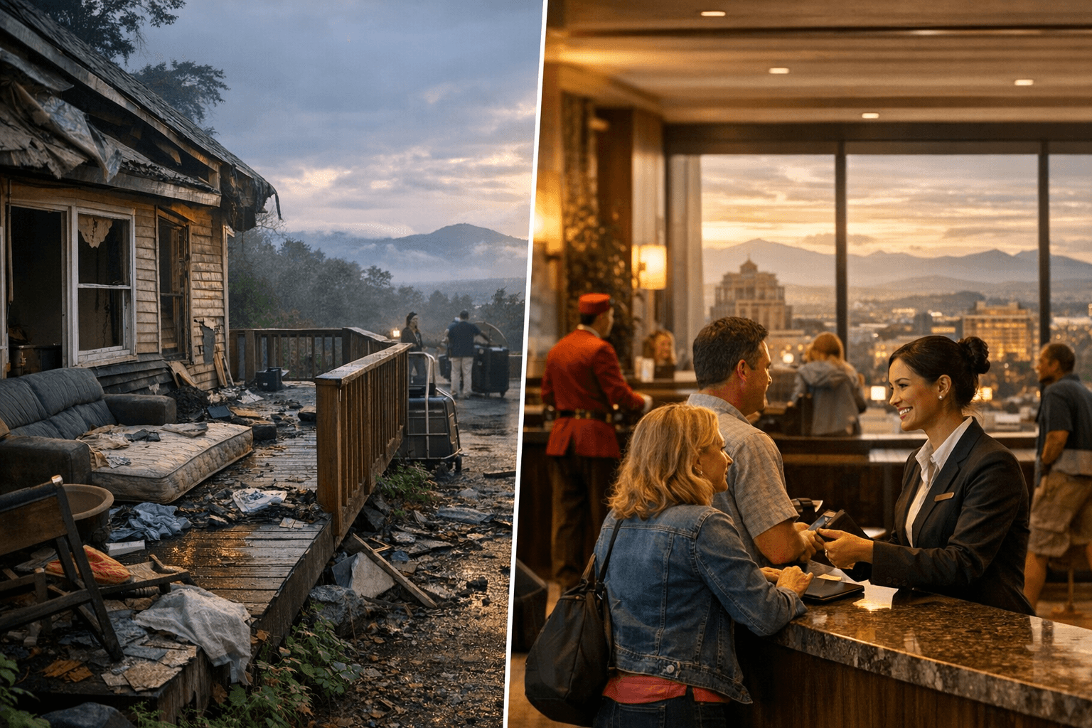 Buncombe County Hotels Rebound in 2025 While Vacation Rentals Dip