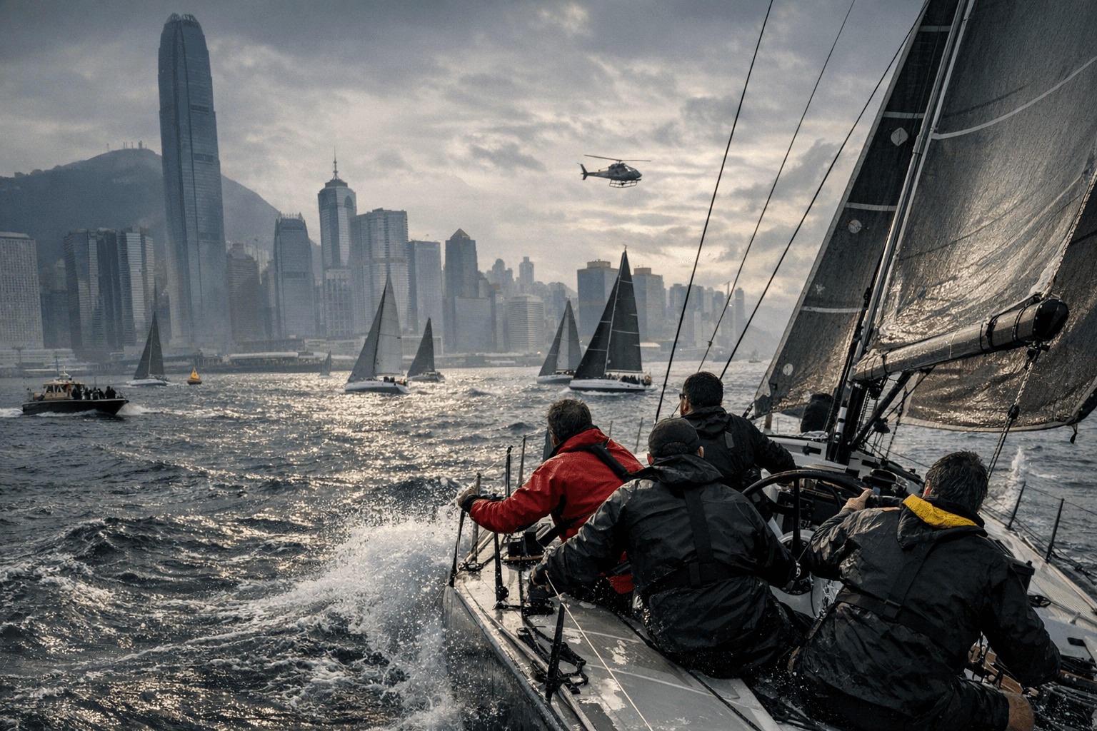 Twenty Teams Gear Up for 565‑NM Rolex China Sea Race