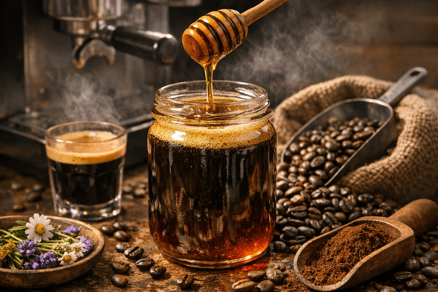 Huckle Bee Farms launches Espresso Honey, cold-infused espresso blended with wildflower honey