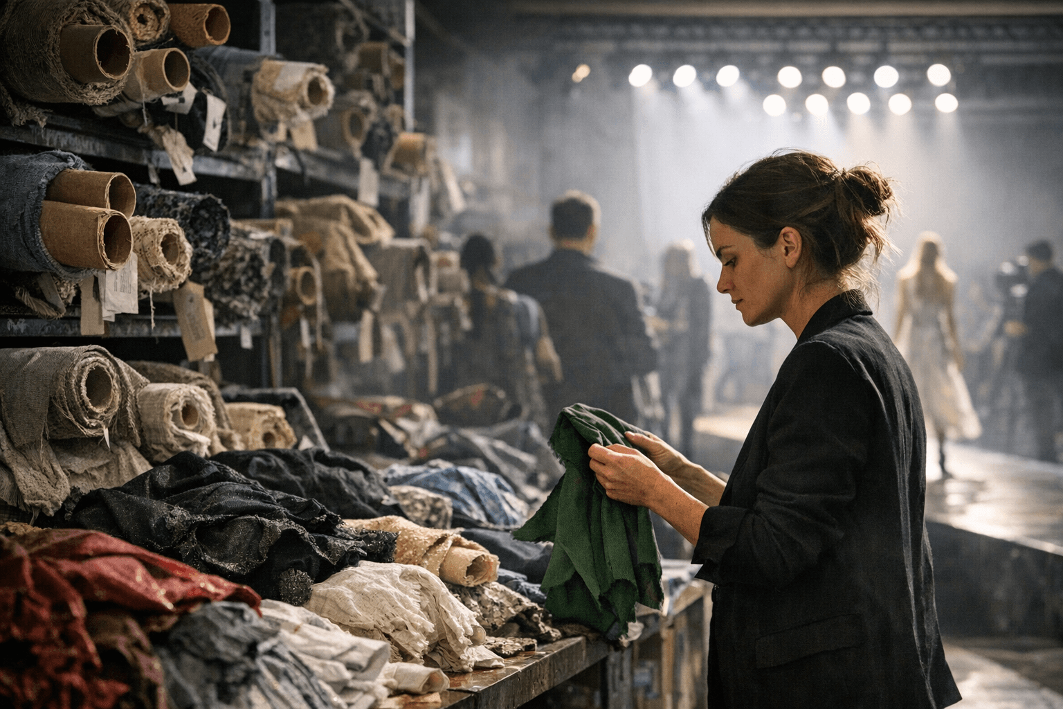 London Fashion Week’s Sustainability Rules Push Brands Toward Certified Deadstock Materials