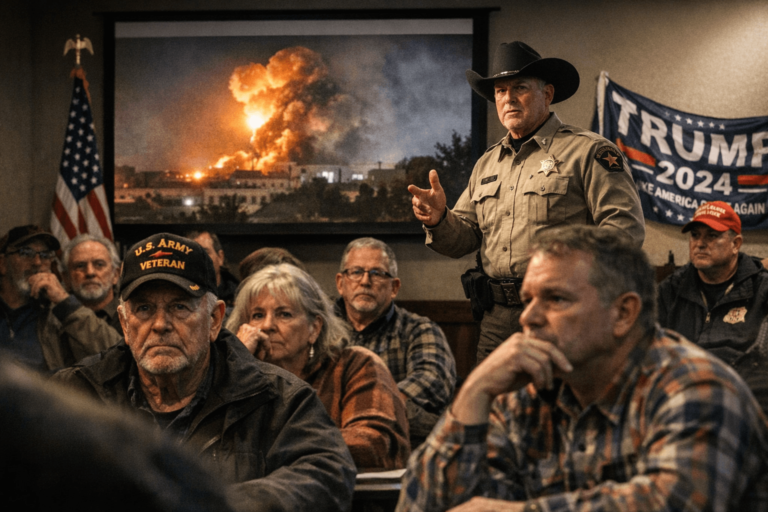 Kootenai County Residents React to Iran Strikes and Tensions at GOP Event