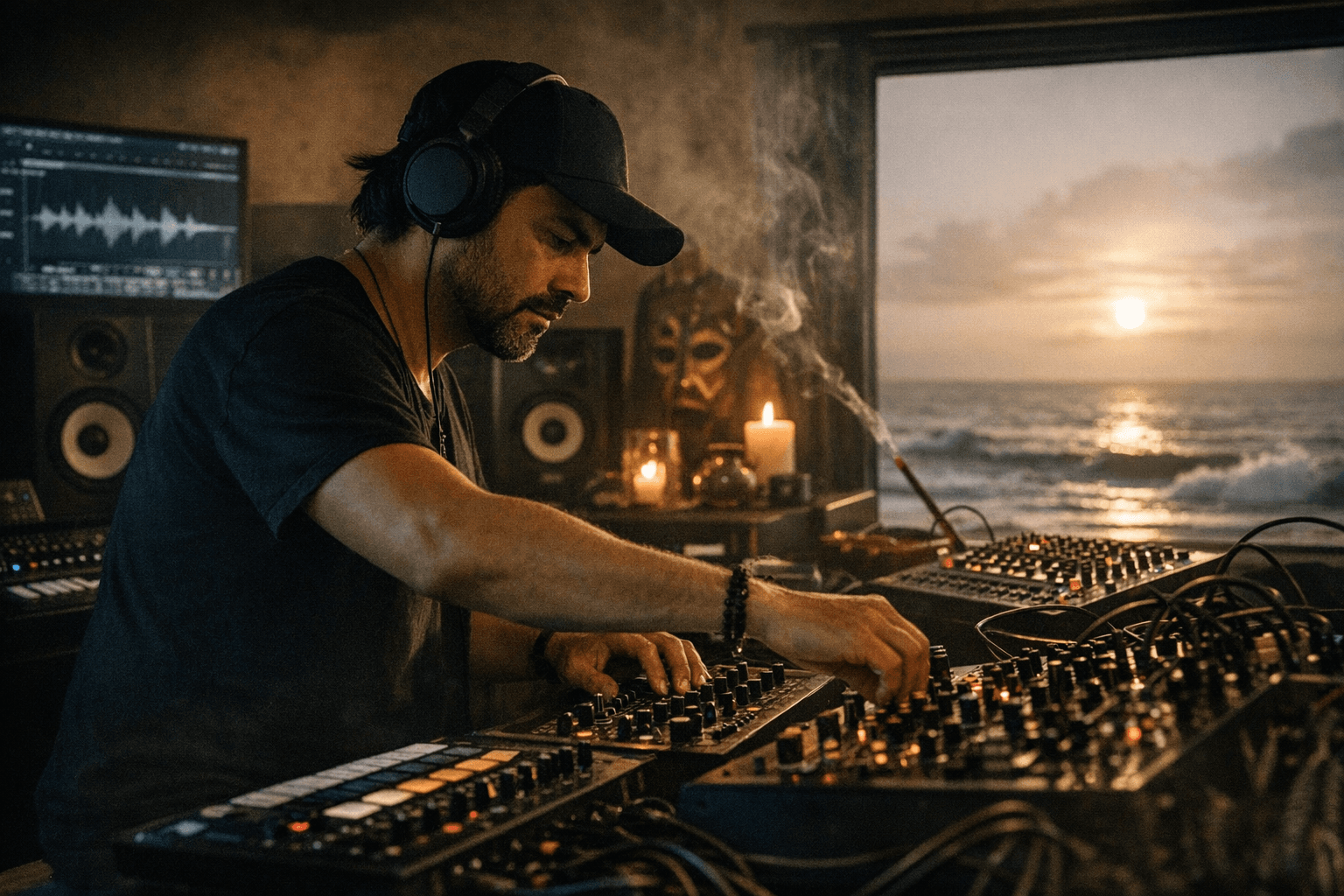 Luis Caballero releases 8-track tribal-leaning minimal album The Ocean Dance