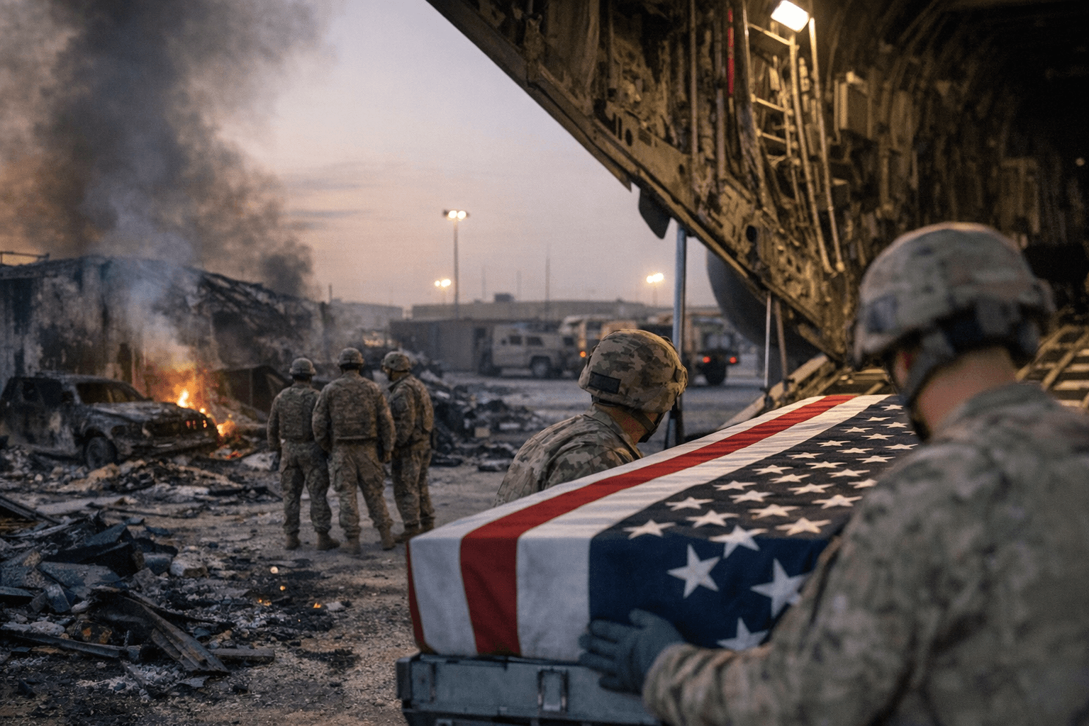 Pentagon names four of six U.S. troops killed in Kuwait drone strike