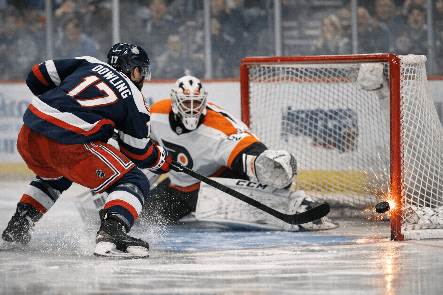 Justin Dowling's 12th-Round Winner Lifts Wolf Pack to 5-4