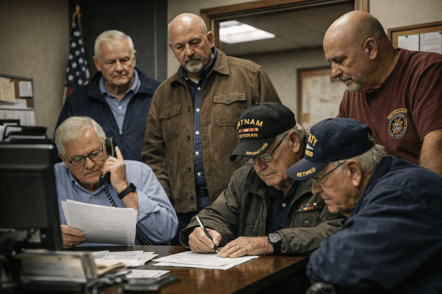 Dubois County Commissioners and Local Veterans Keep VSO Operating, Seek Permanent Hire