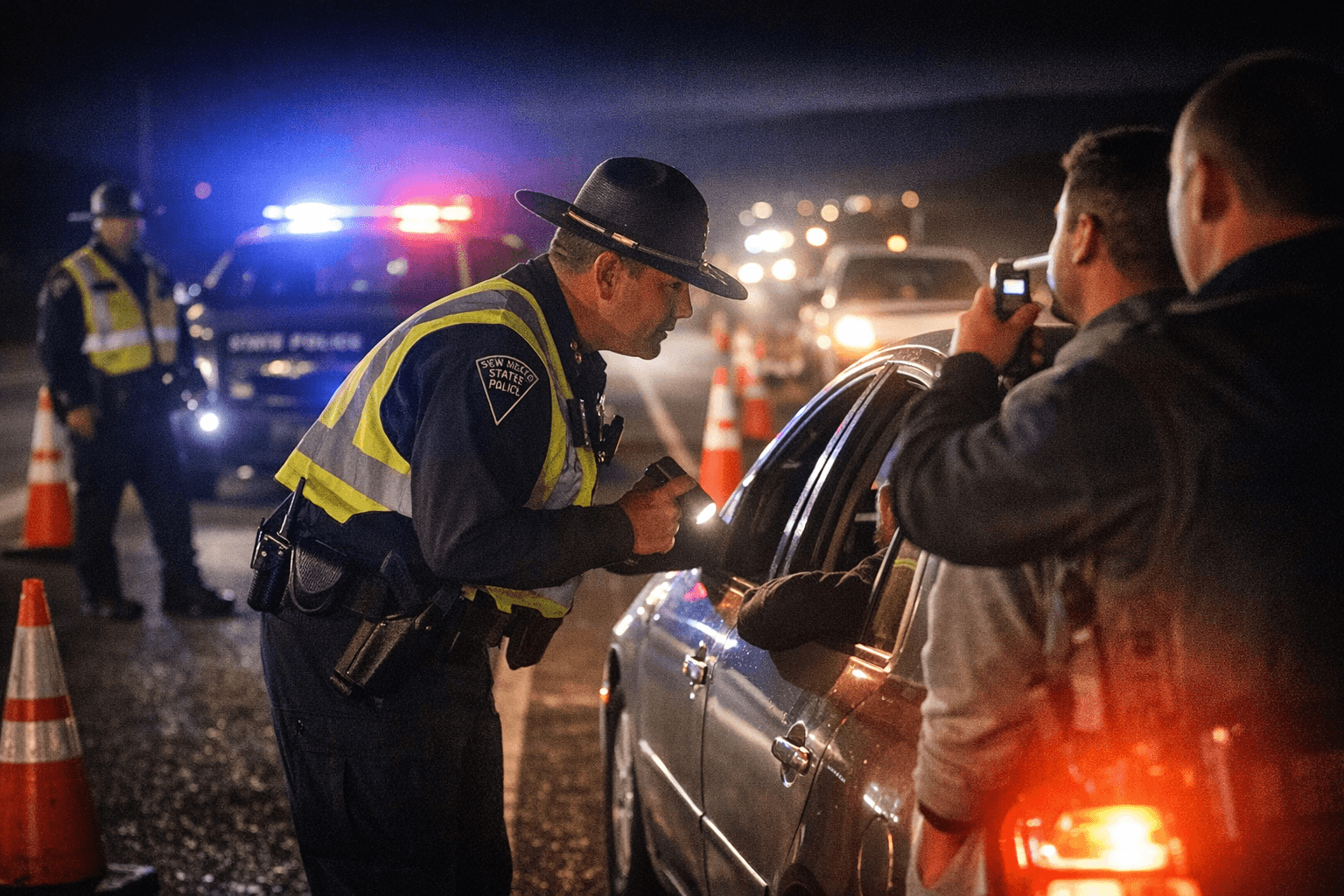 New Mexico State Police Conduct Statewide March Checkpoints to Reduce Impaired Driving