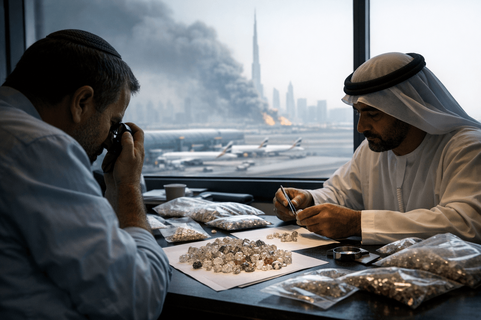 Iran-Israel Conflict Postpones Dubai Rough-Diamond Tenders, Disrupts Trade