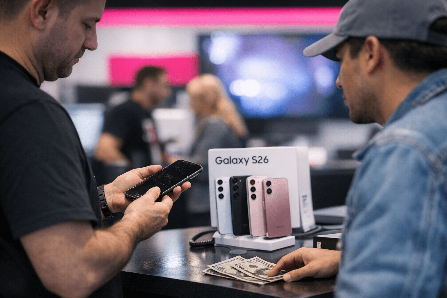 T‑Mobile rolls out heavy trade‑in credits and promo codes to slow churn after Galaxy S26 launch