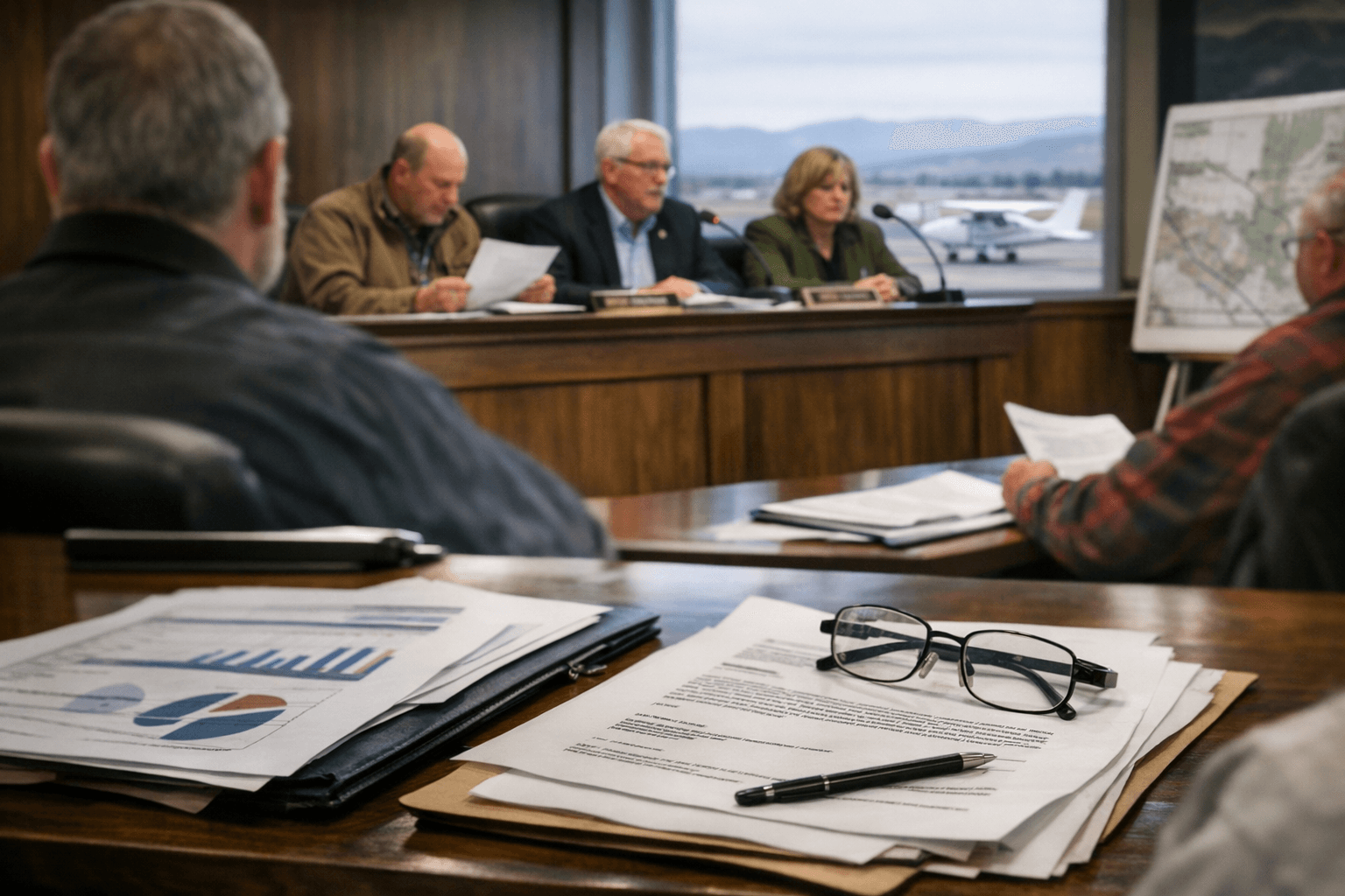Lewis and Clark BOCC to consider airport audit, Heron Creek SIA