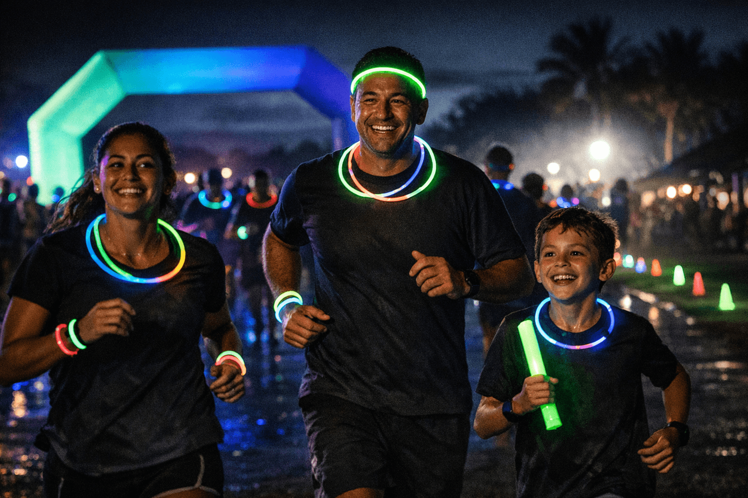 Kaua‘i Unity Run Glow-in-the-Dark Fundraiser Unites Community March 6