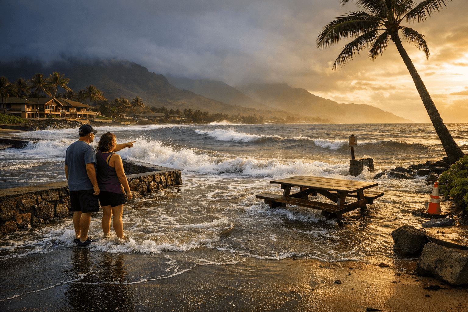 NWS Honolulu Warns of Minor Coastal Flooding on Kaua‘i During Peak Tides