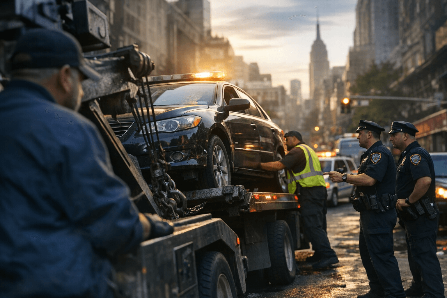NYC warns more than 300 tow companies, sues operator over alleged junk fees