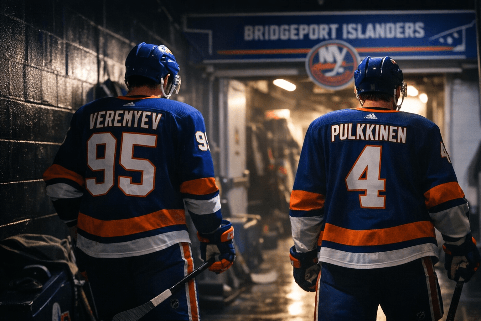 Islanders Reassign Gleb Veremyev and Jesse Pulkkinen to AHL Bridgeport