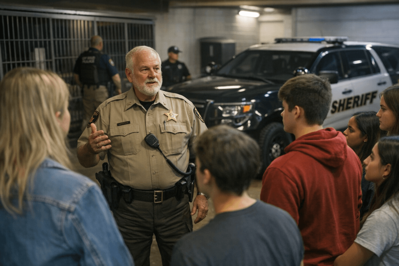 Junior Leadership Lafayette Students Tour Oxford, Lafayette County Law Enforcement Agencies