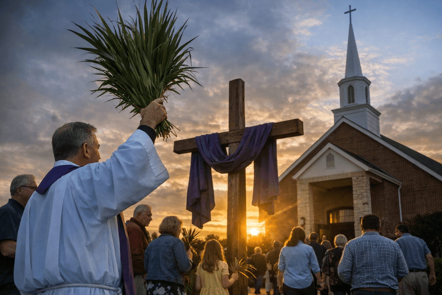First United Methodist Church in Heath Schedules Palm Sunday Through Easter Services