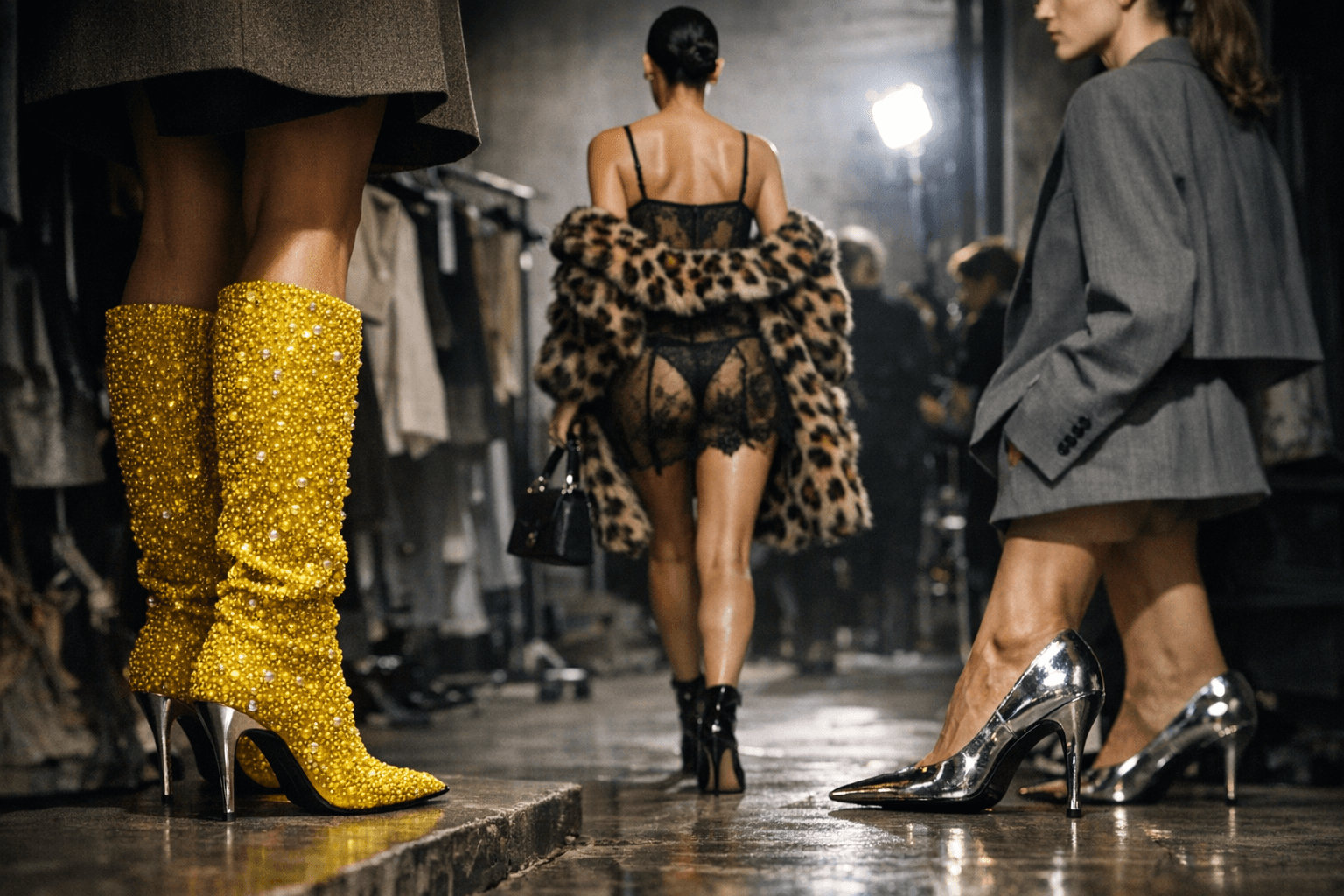 Milan AW26: Fancy Footwear, Animal Prints, Luxe Lingerie and Boxy Silhouettes