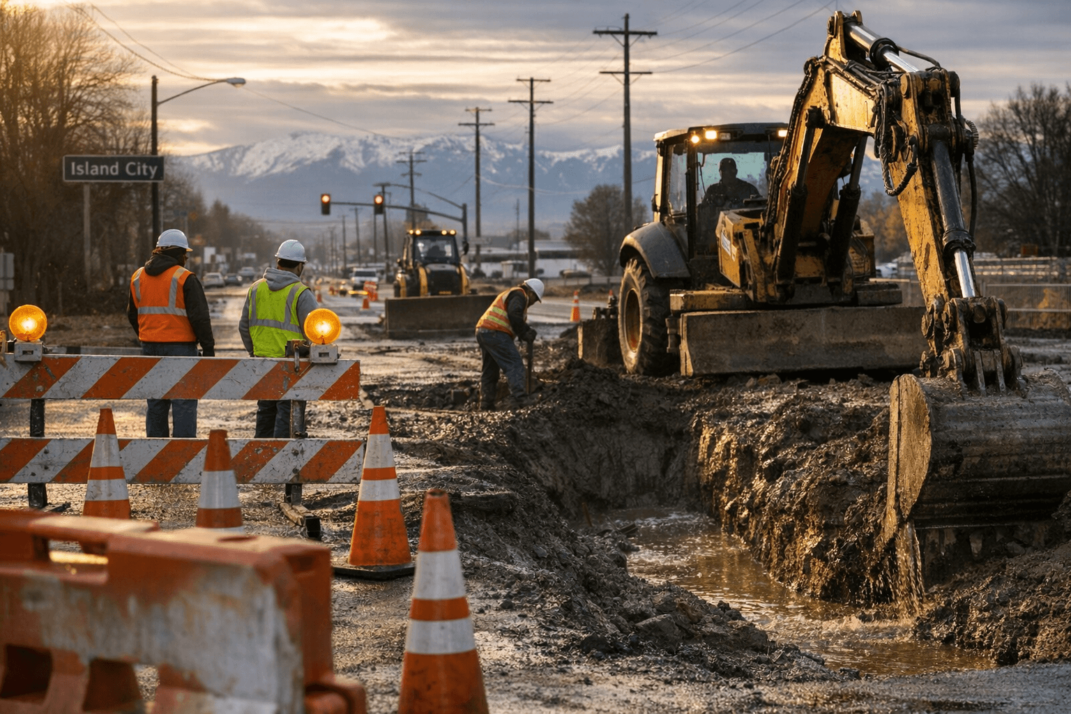 Island City road closure March 4 affects E. 1st Street, Island Avenue