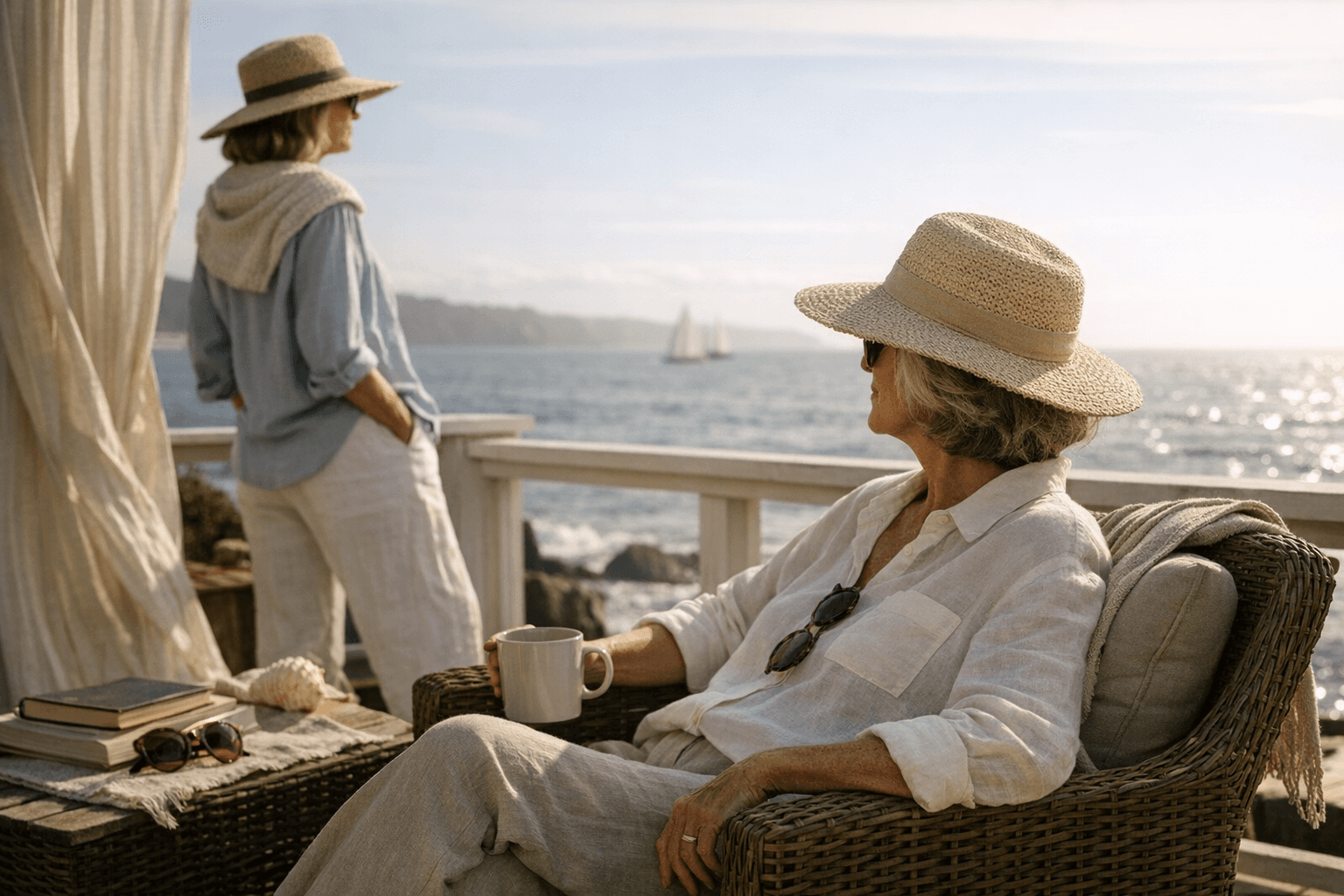 Coastal Grandmother Style Surges in SS26, Embracing Linen and Neutrals