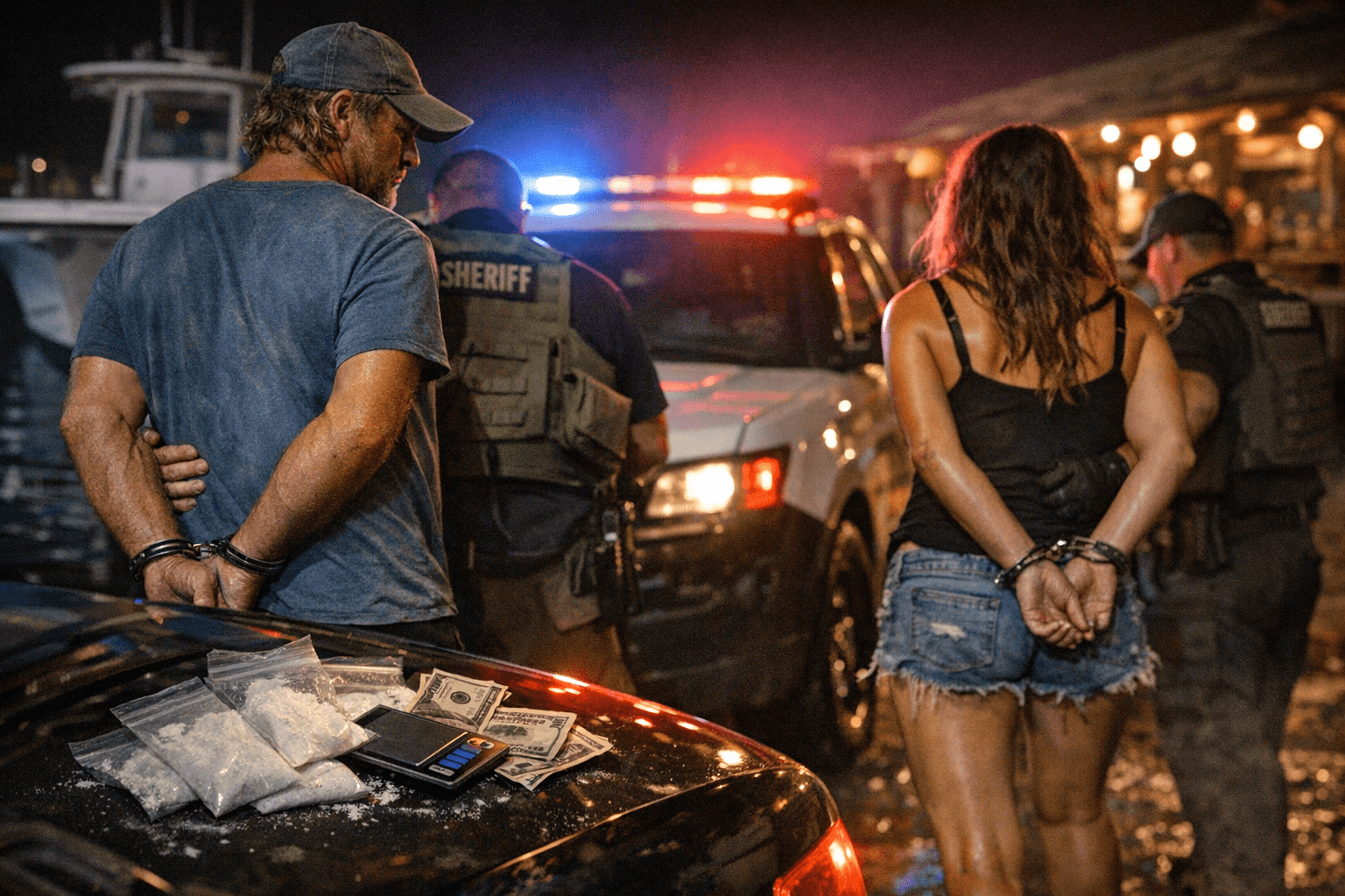 Upper Keys Narcotics Arrests Nab Boat Captain, Bartender on Felony Cocaine Charges