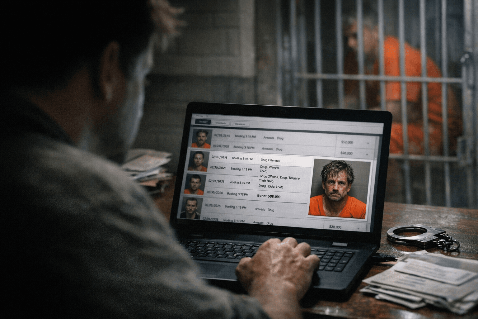 Perry County Posts Live Online Jail Roster Showing Recent Bookings