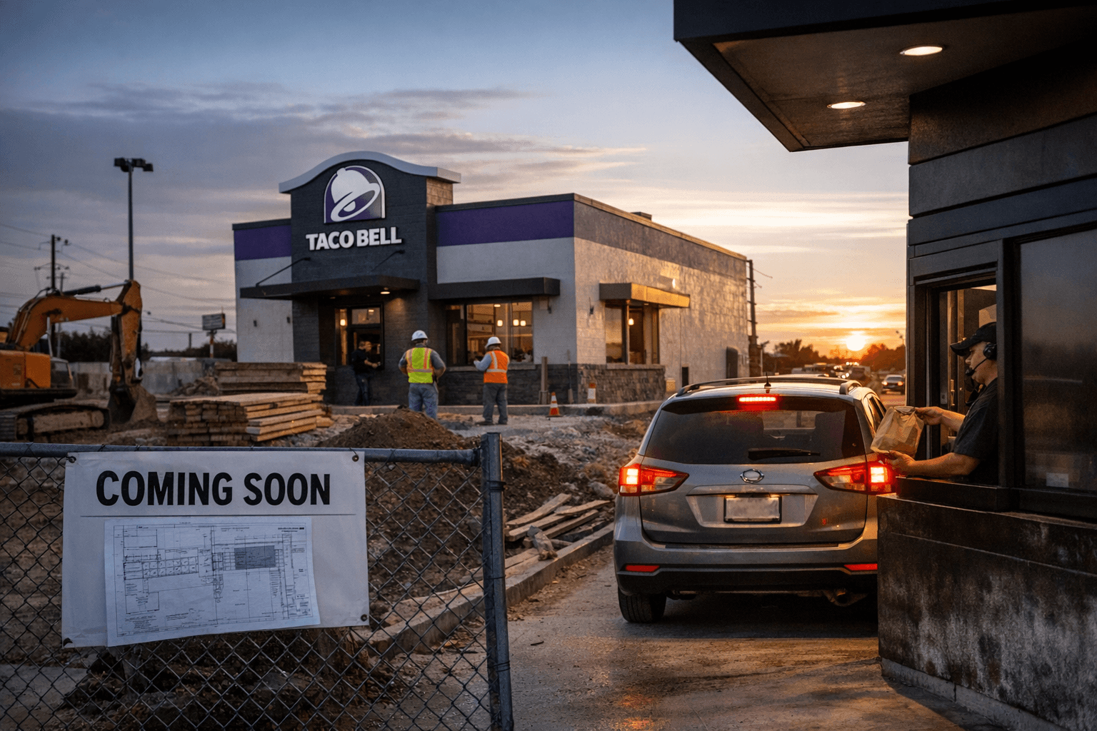 Irvine-Based Taco Bell Files Permit for Third Leander Drive-Thru, Signals Hiring