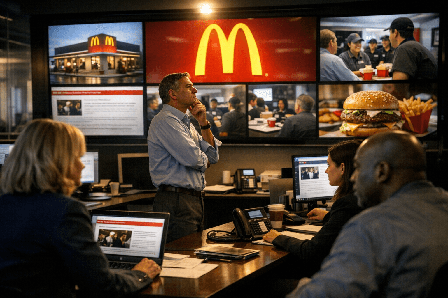 McDonald’s corporate newsroom serves as primary repository for system-level announcements