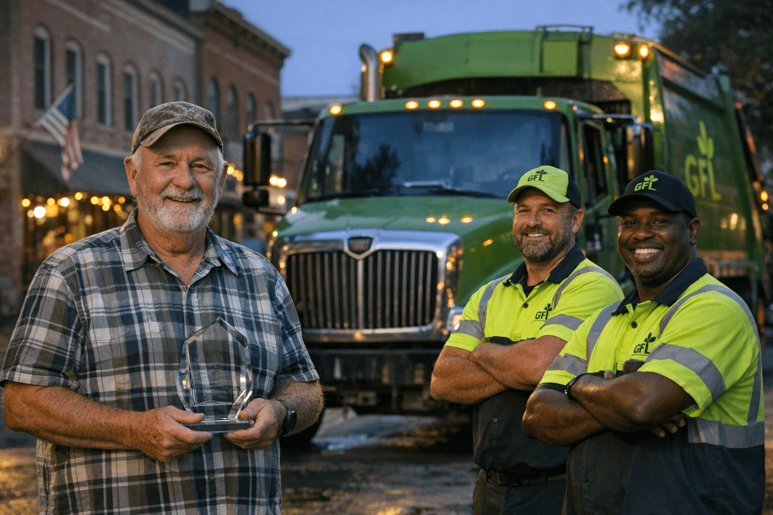 Jacksonville Main Street Names Donny Gillis Volunteer, GFL Environmental Business Winner
