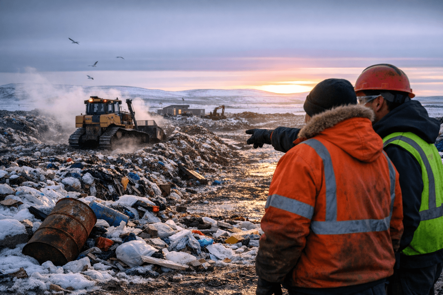 Alaska Business Magazine Examines North Slope Borough Landfill Design, Waste Projects