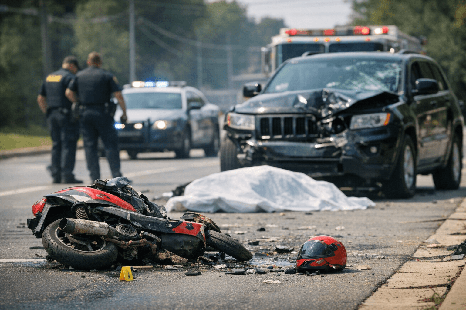Raleigh Moped Rider Michael Capers Killed on Hammond Road, Jeep Driver Cited